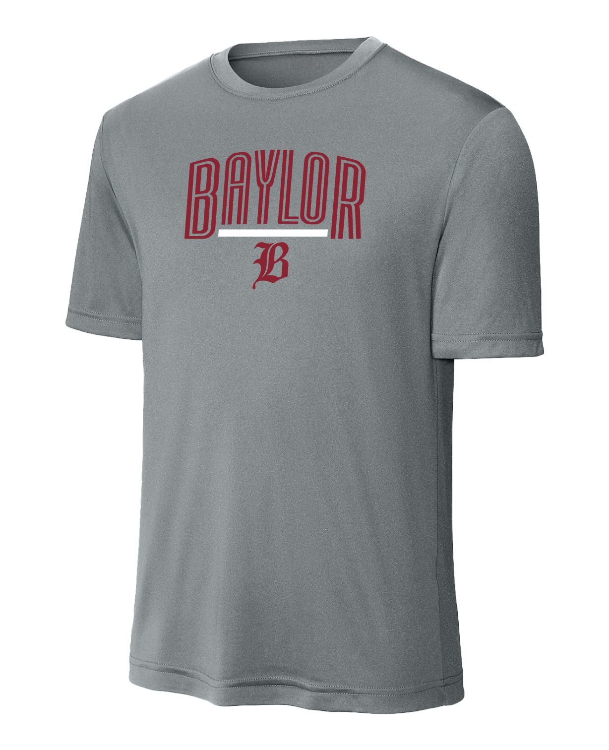 Freedom wear: Grey Dri-fit Baylor Tee