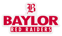 Sticker: Clear Baylor RR