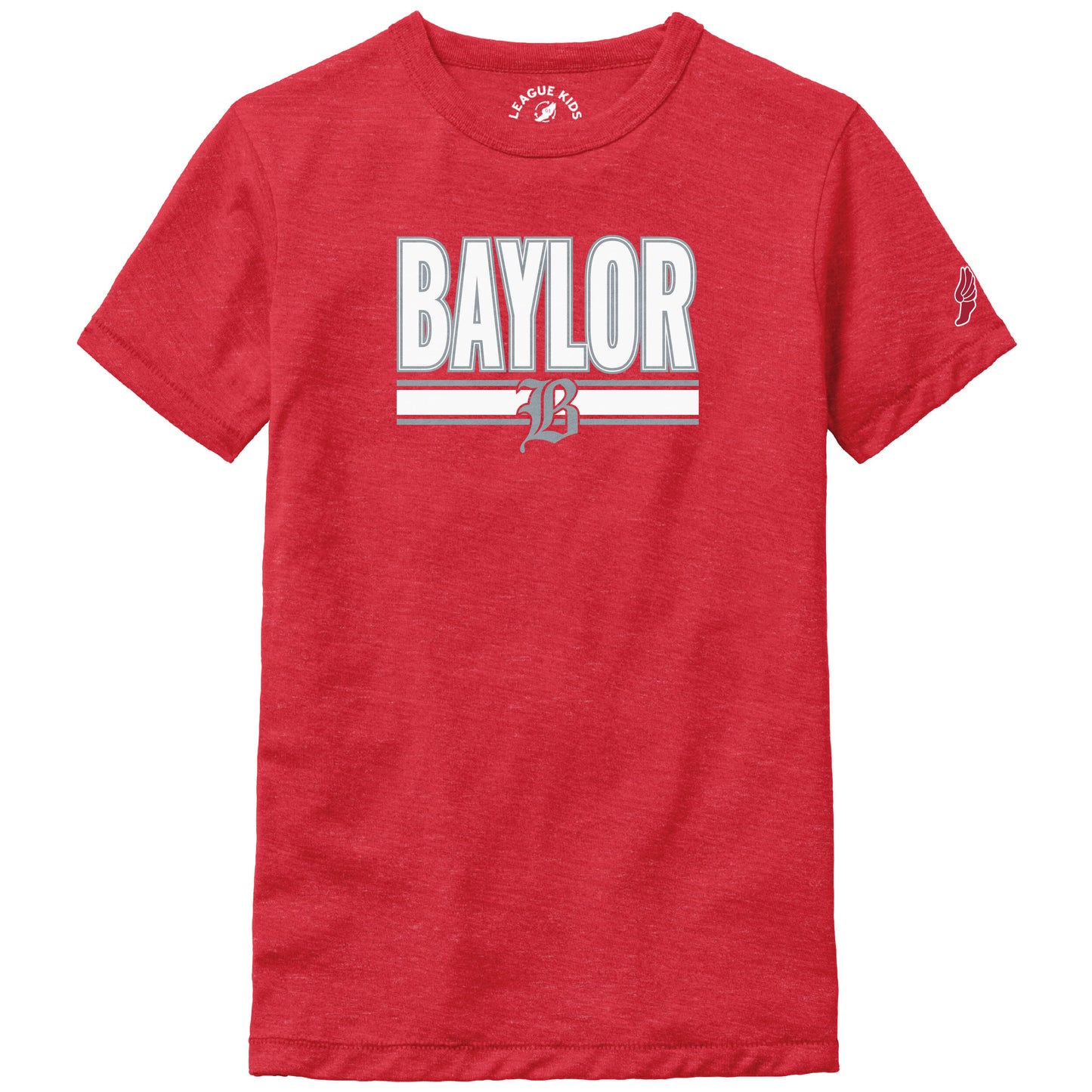 League: Youth Heather Red Tee