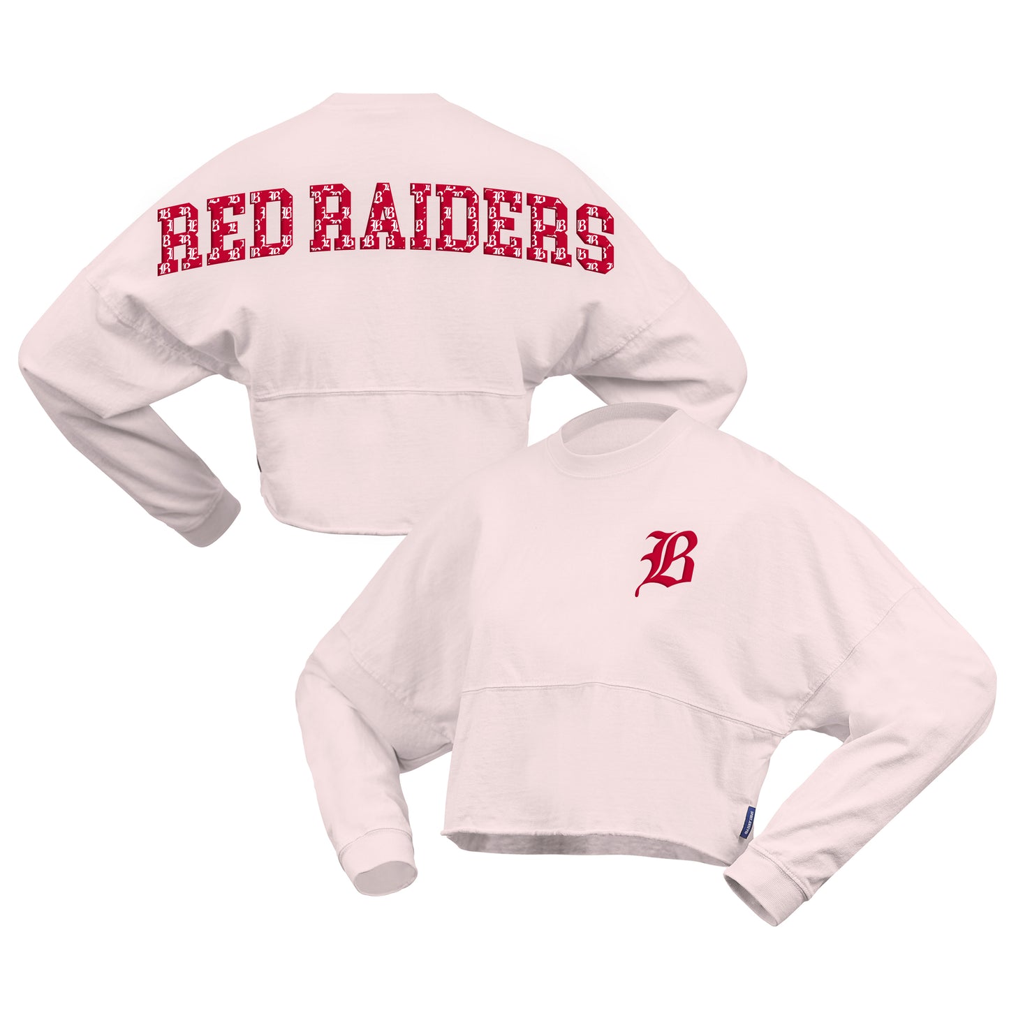Spirit Jersey: Cropped Red Raiders