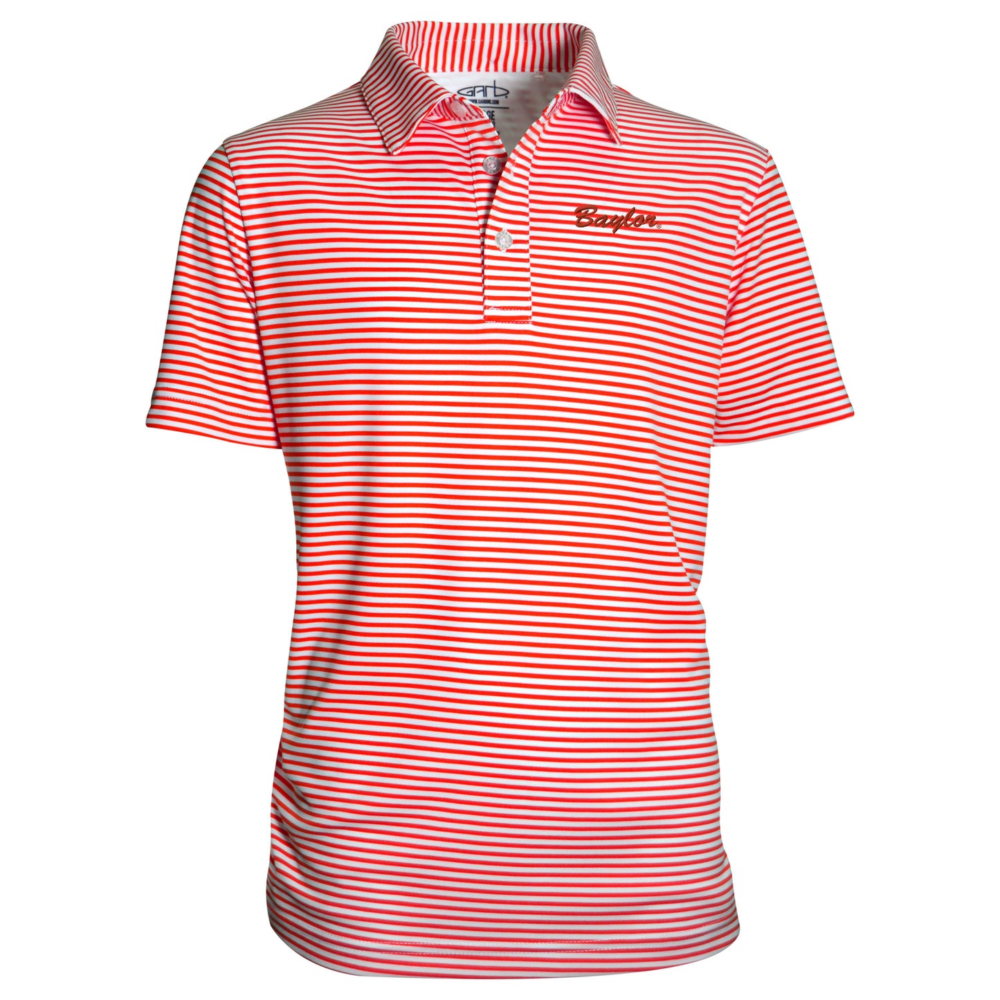 Garb: Stripe Polo Red