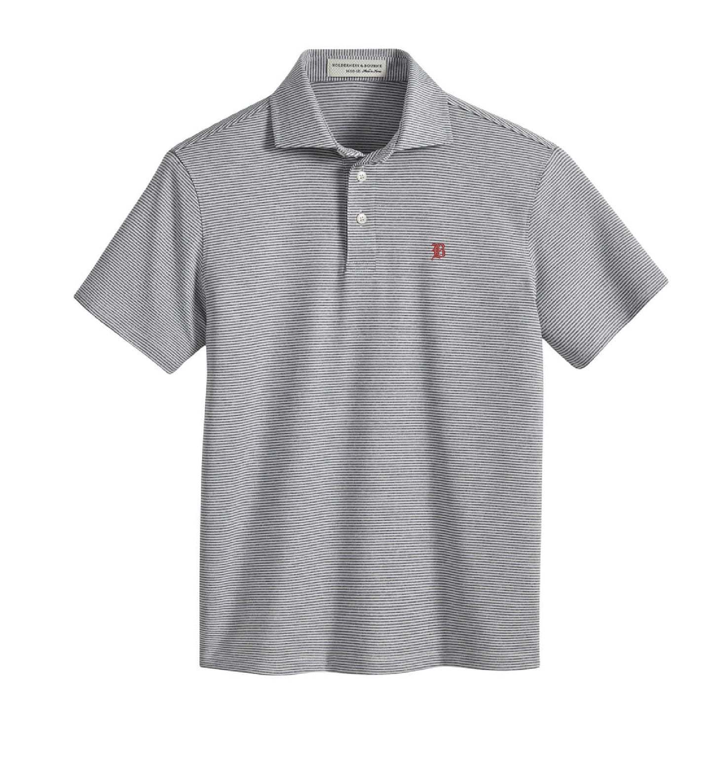 Holderness & Bourne: Youth Polo Grey