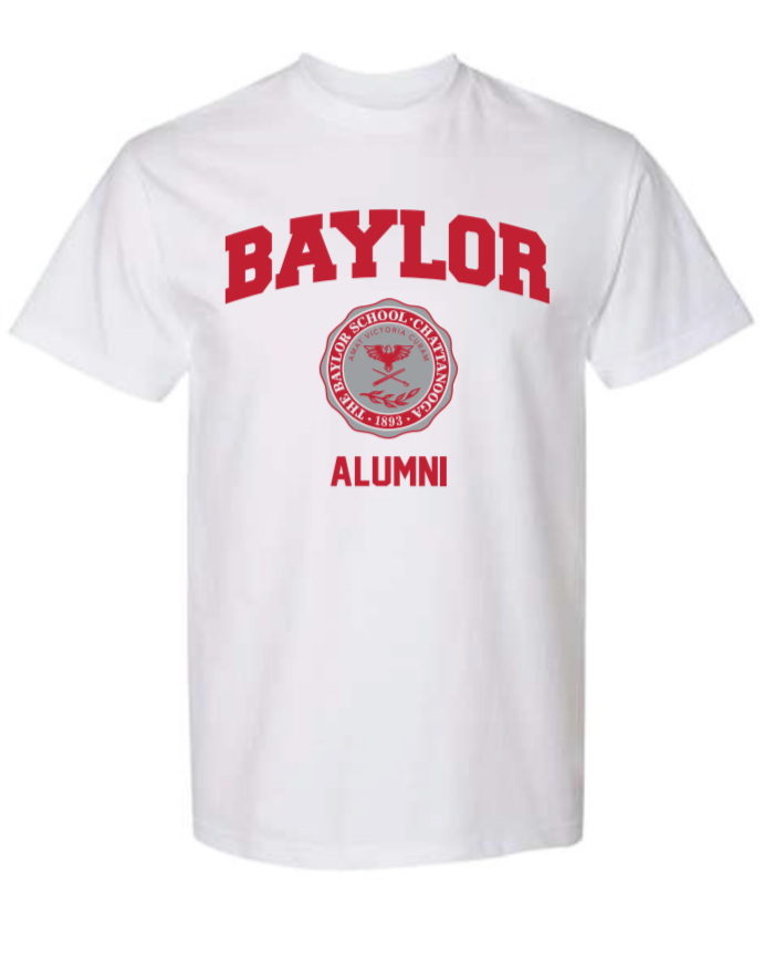 Alumni Tee: White w/Seal