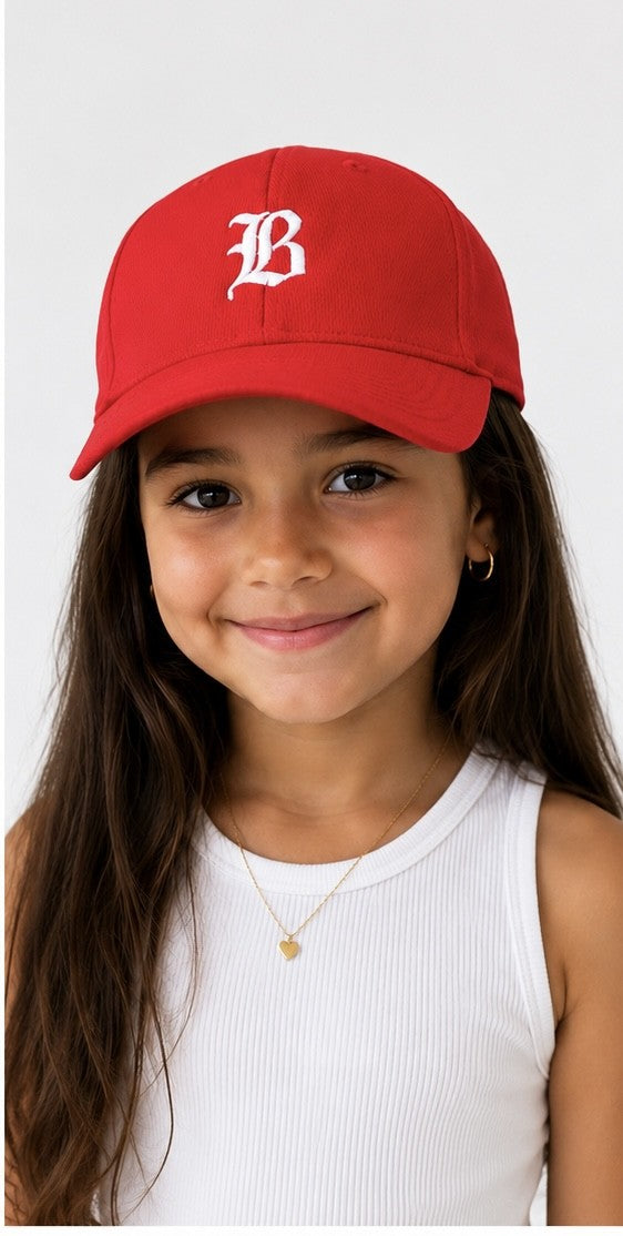 Youth hat: red