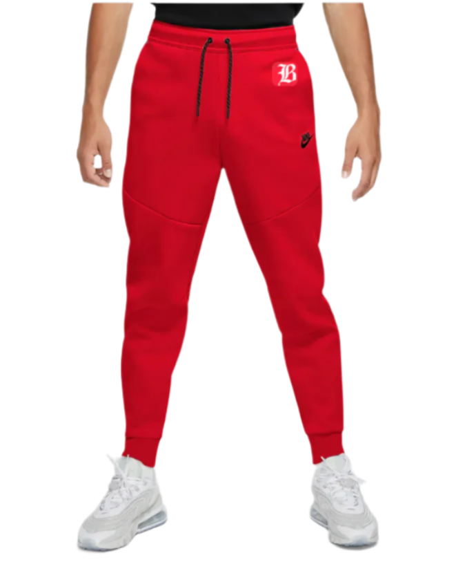 Nike Tech: Fleece Joggers Red