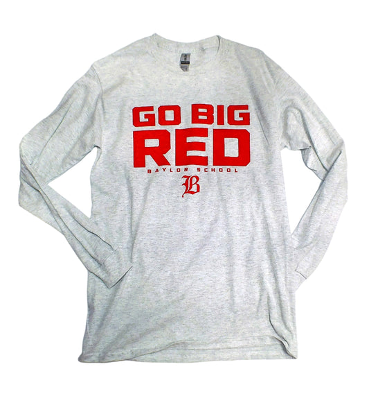 Longsleeve Gildan: GO BIG RED