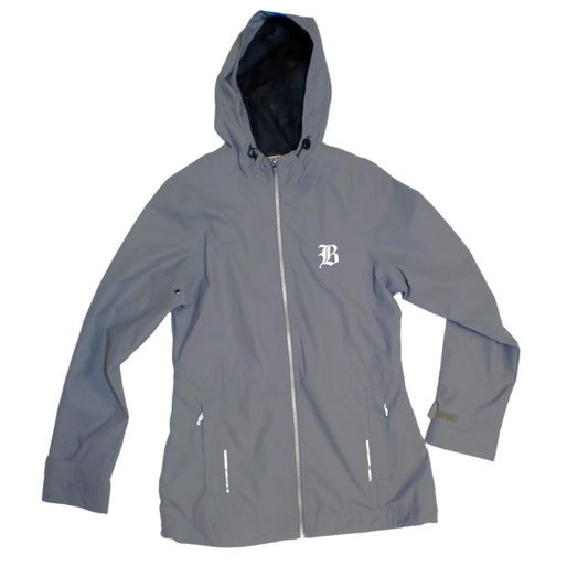 Men's: Grey Rain Jacket