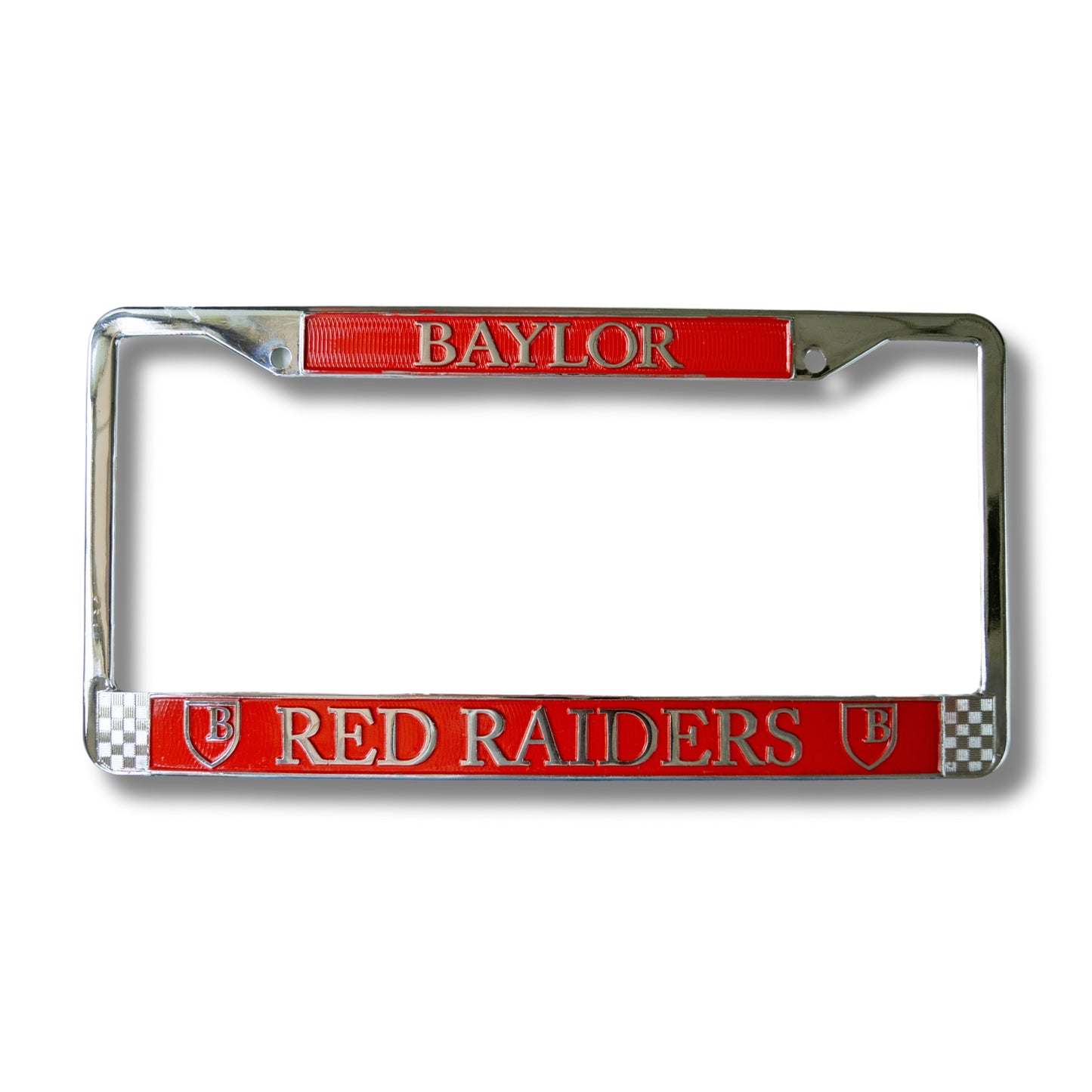 Car Metal Frame: "Red Raider"