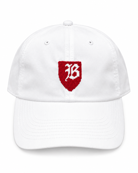 Smathers & Branson: White Performance Cap w/ Shield