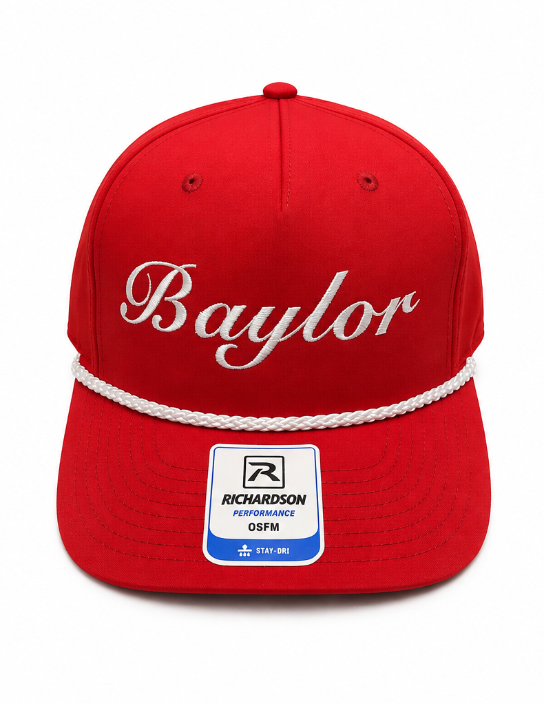 Hat: Performance Red Rope Hat