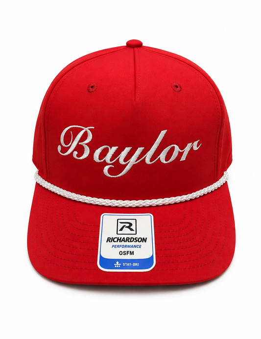Hat: Performance Red Rope Hat