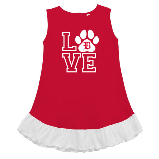 Vive La Fete: Cotton Dress w/Ruffle Bottom