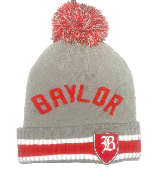 Beanie: Shield w/Pom