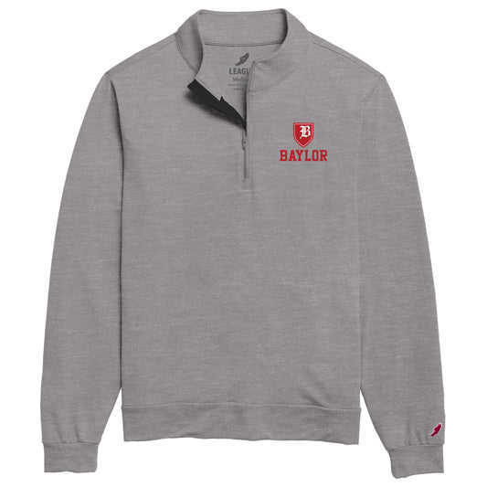 League: Quarter Zip Light Grey