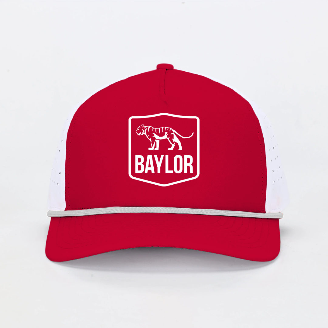 Hovi Hat: Eli Red Front Tiger Patch