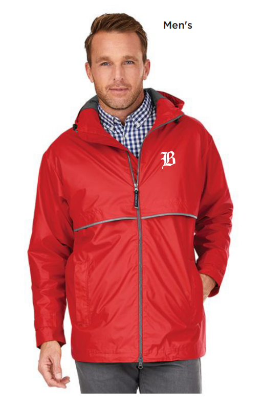 Rain Jacket: Red