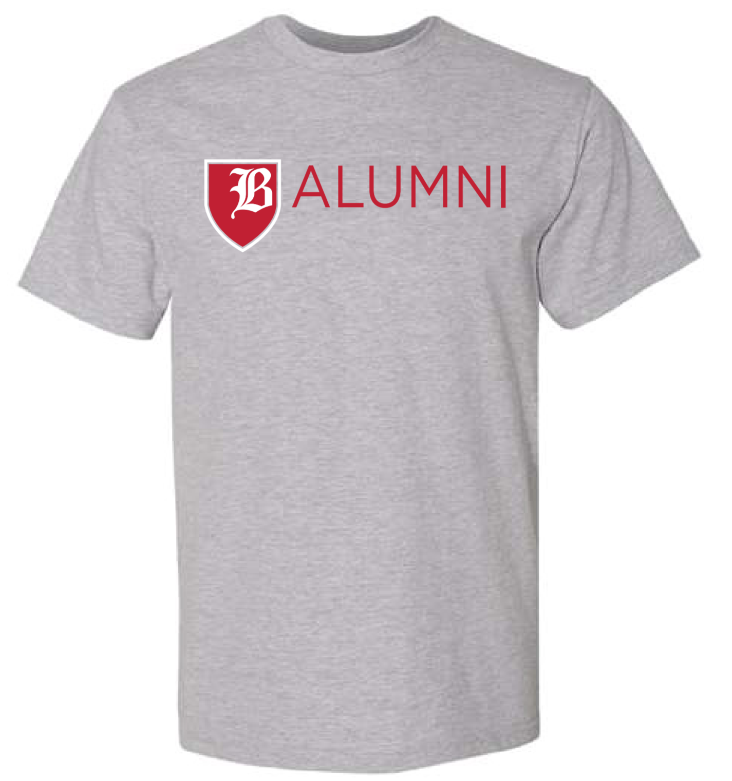 Alumni Tee: Grey w/shield