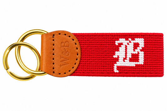 W&B: Needlepoint Keychain