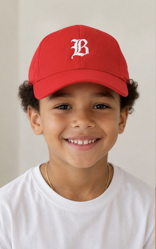 Youth hat: red