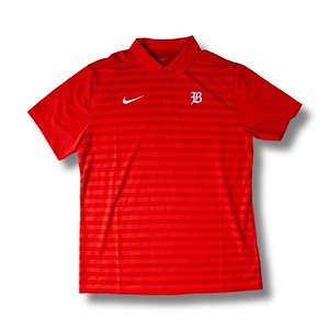 Nike Polo: Red Lite Stripe