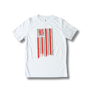 Youth: White Dri-fit Tee