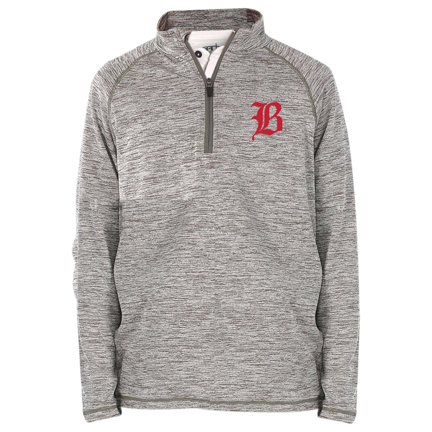Garb: Boys 1/4 zip pullover Grey