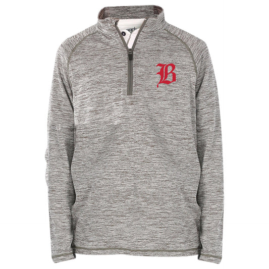 Garb: Boys 1/4 zip pullover Grey