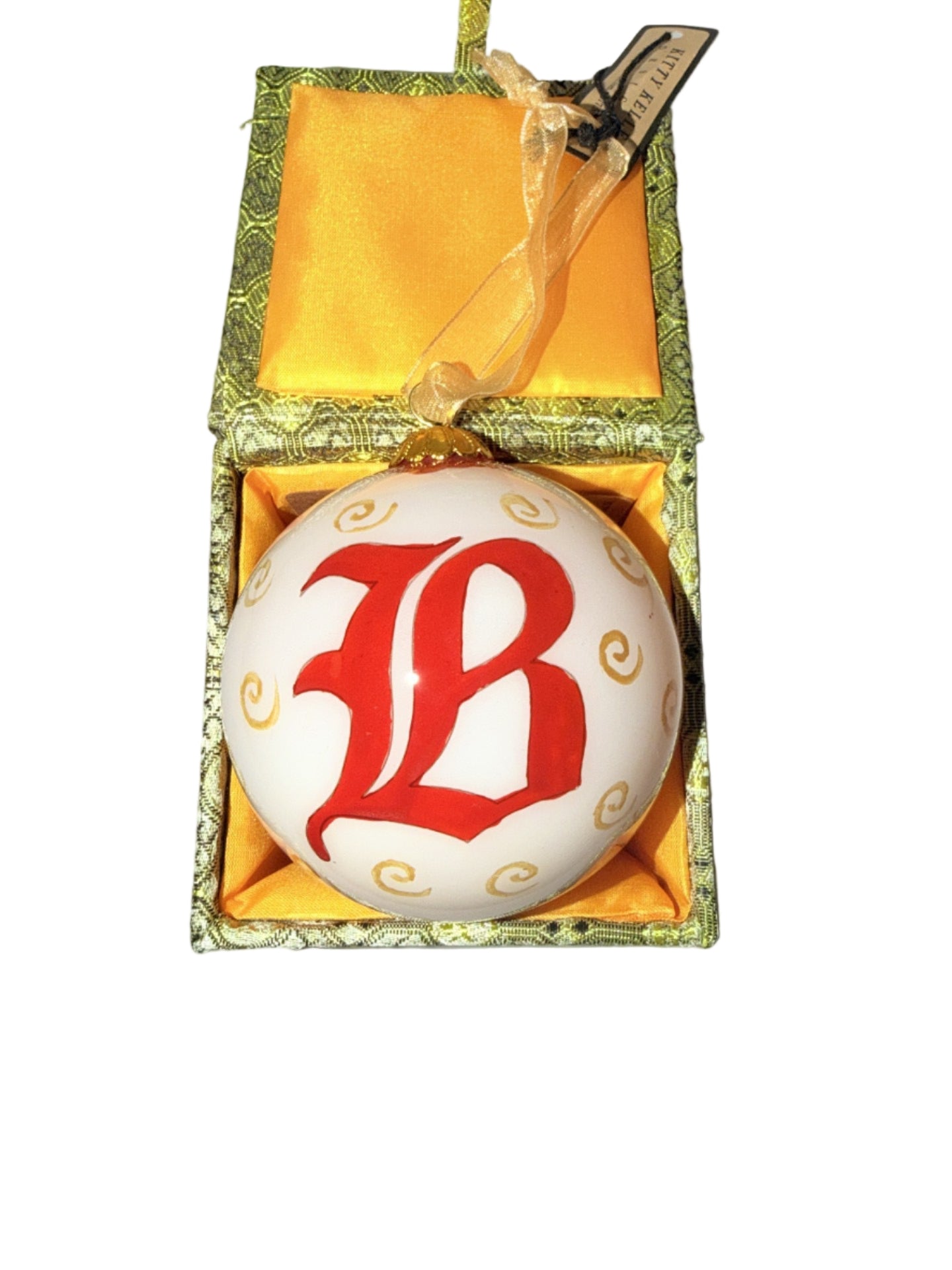 Kitty Keller: Glass Ornament