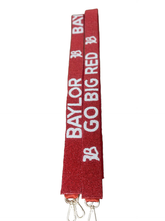 Beaded Purse Straps: Baylor/GBR